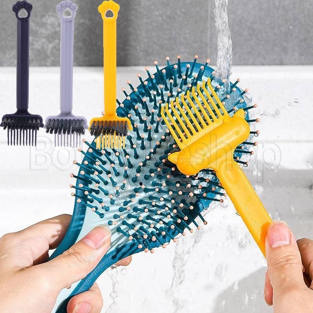 Plástico Mini Pente Limpador De-Escova De Cabelo Escovas De Limpeza-Rake-Ferramenta Acessórios De Ferramentas De Beleza
