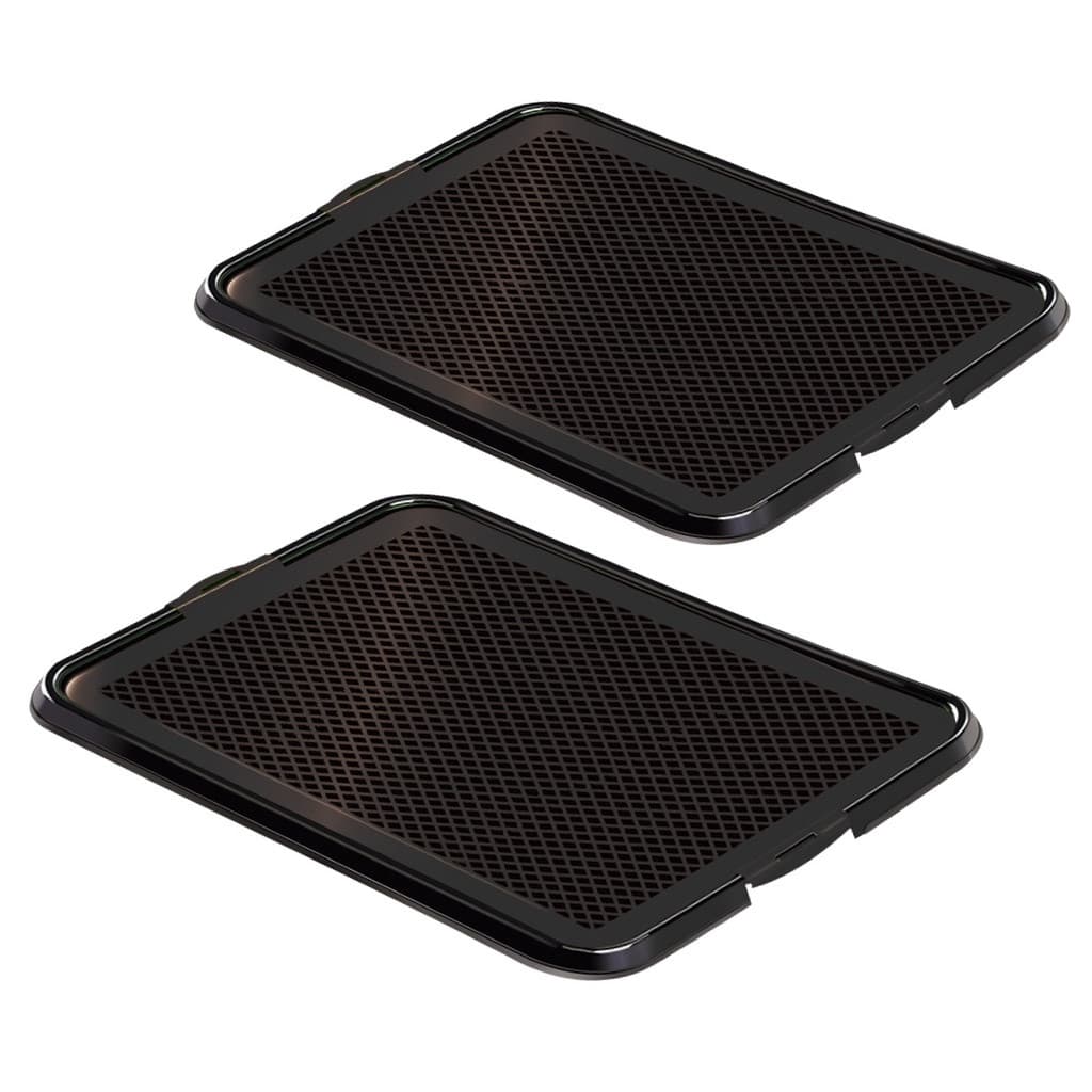 Kit 2 Toaletes Sanitário Pipi Dog Black