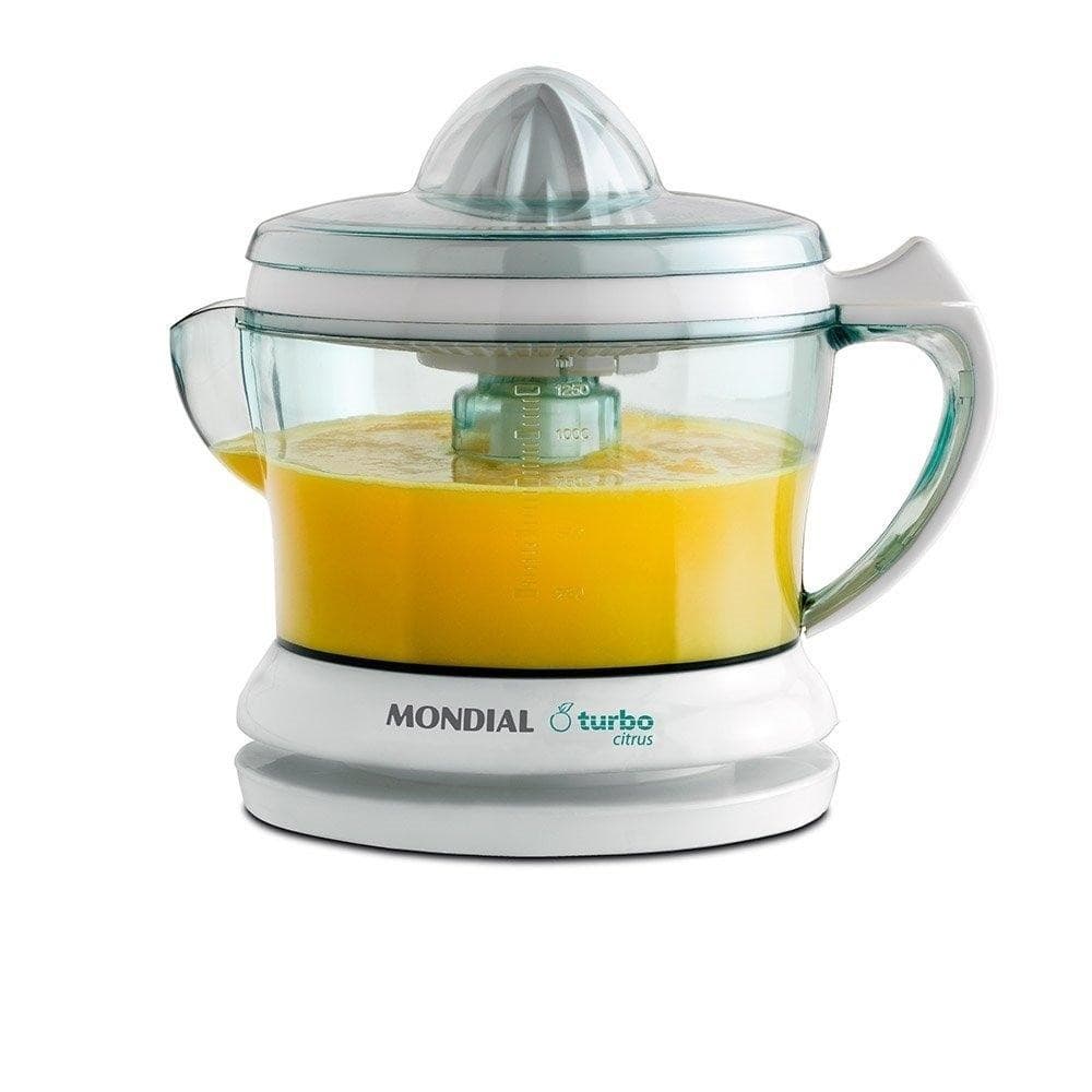Espremedor de Frutas Mondial E01 Turbo Citrus | 25W, 1,25 Litros