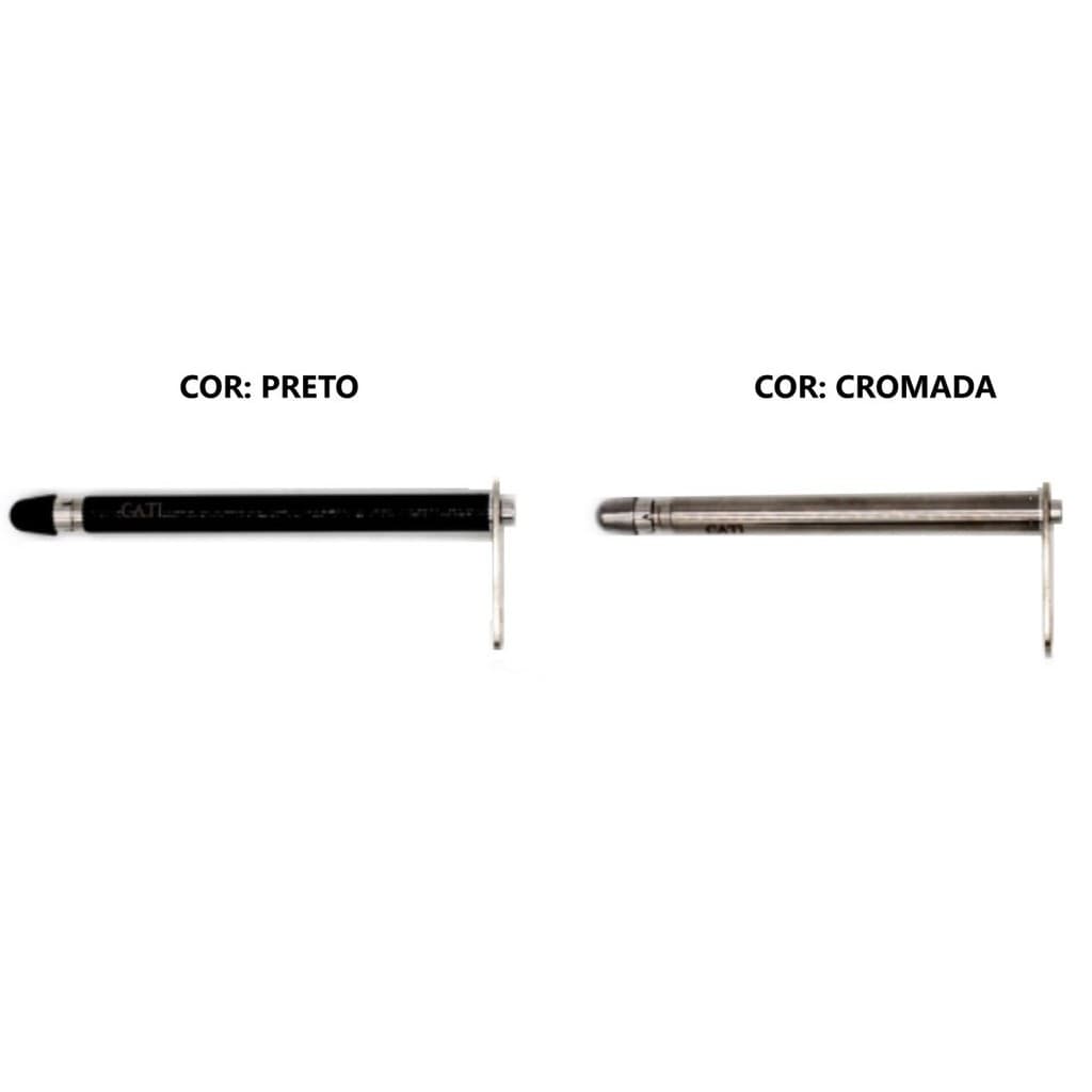 Antena Retrátil Corta Pipa Moto 7 Estág Retrovisor Aço Inox