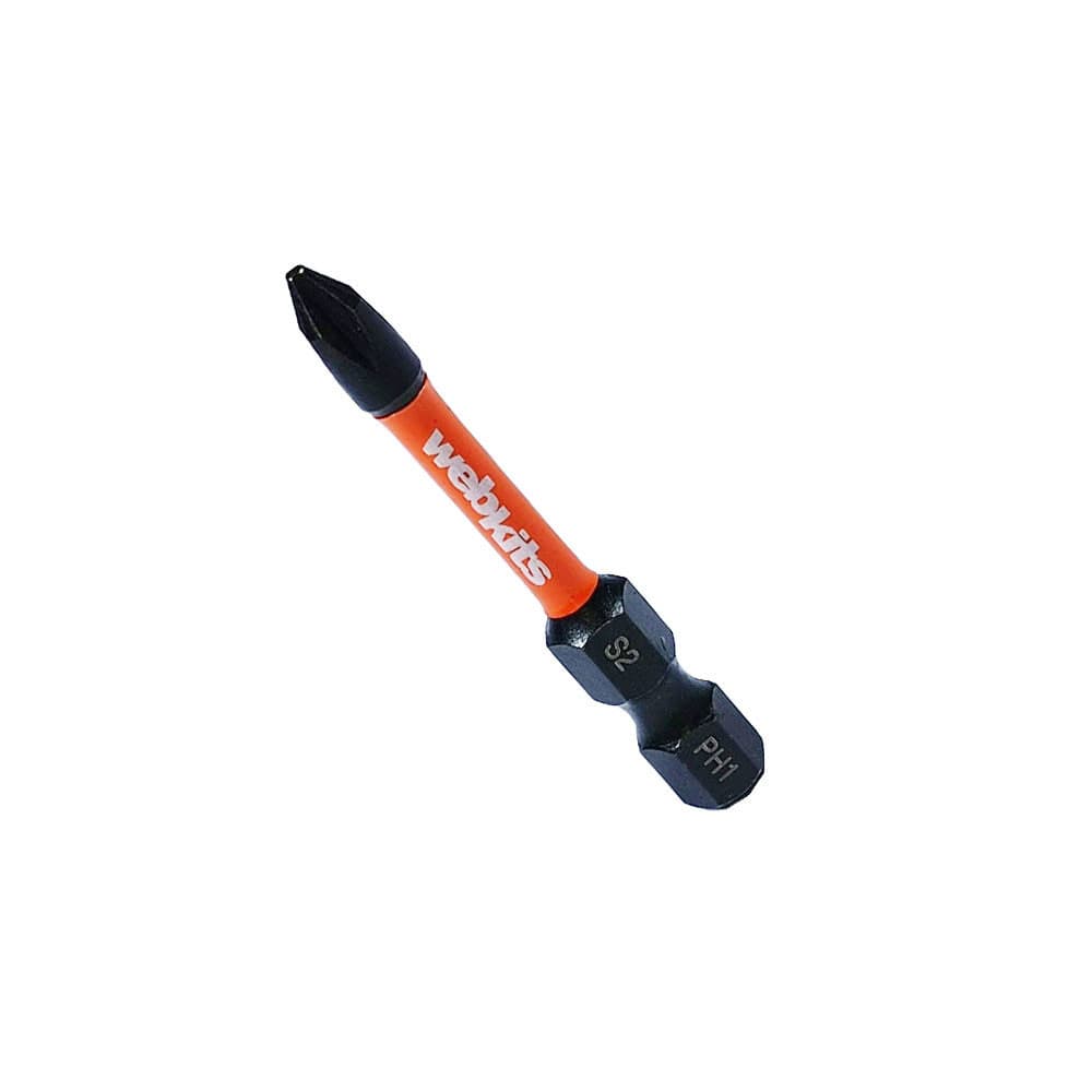 Bits Ponta Ponteira Phillips 50mm Ph1 de Impacto Imantado 1un Webkits