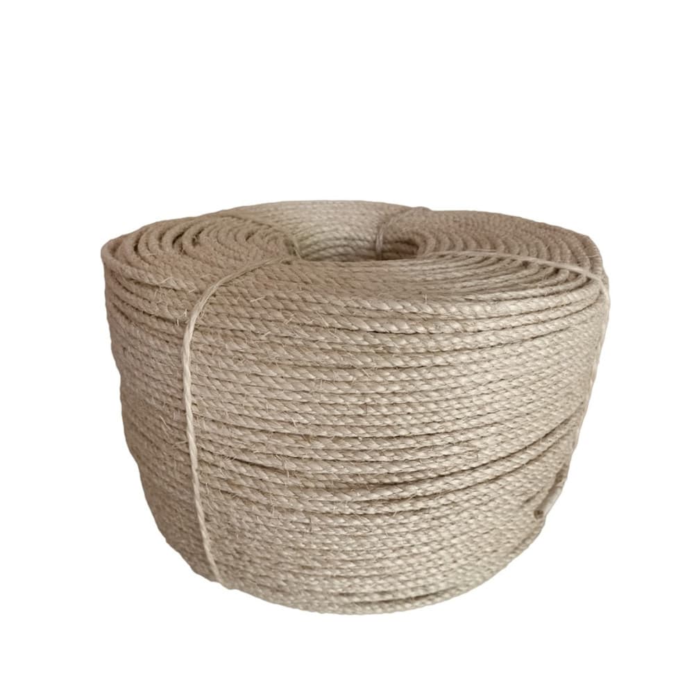 Corda de Sisal 10 metros 6mm Artesanato, Arranhador Gatos e outros