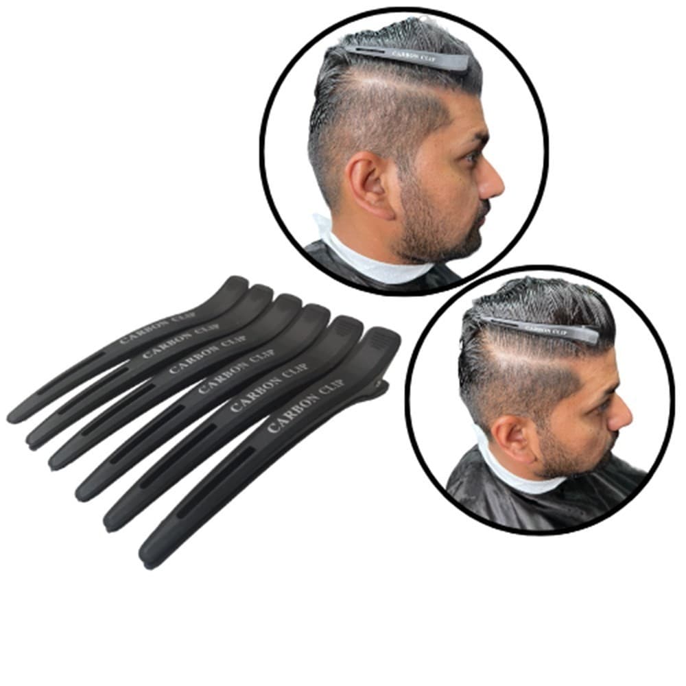 Presilha para separar mechas em Carbono Preto Cod 993