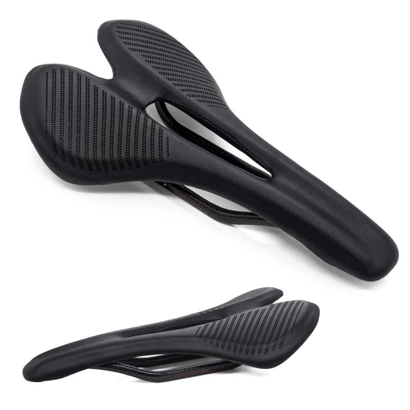 Vitchey Selim De Bicicleta De Fibra De Carbono Completo Estrada Mtb 3K T700 Sela Super Leve Almofadas De Couro Passeio A