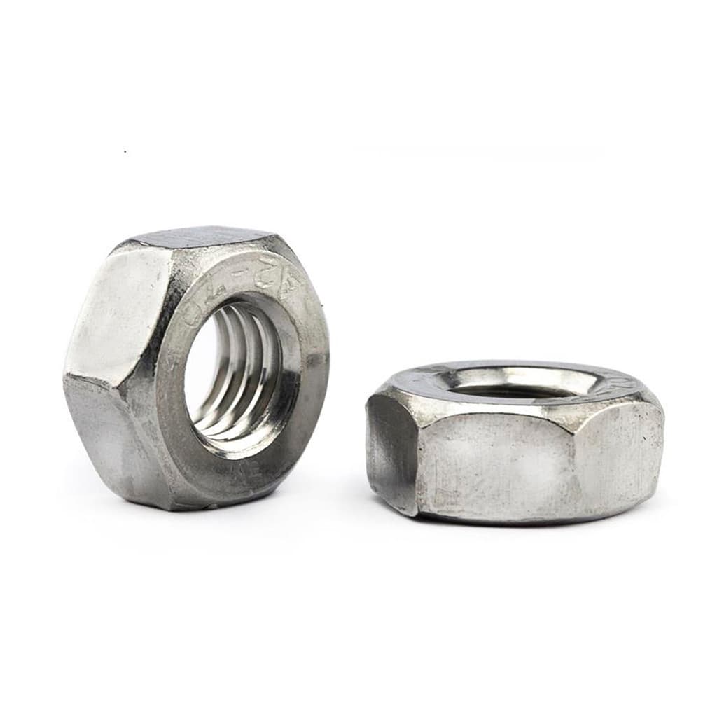 Porca Sextavada Inox A2/304 Milímetros Kit Com 50-100 Unidades