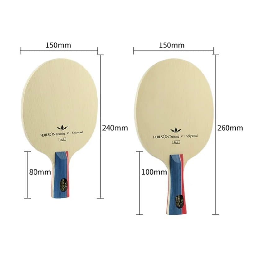 Raquete Lâmina Tênis de Mesa Ping Pong Huieson V1