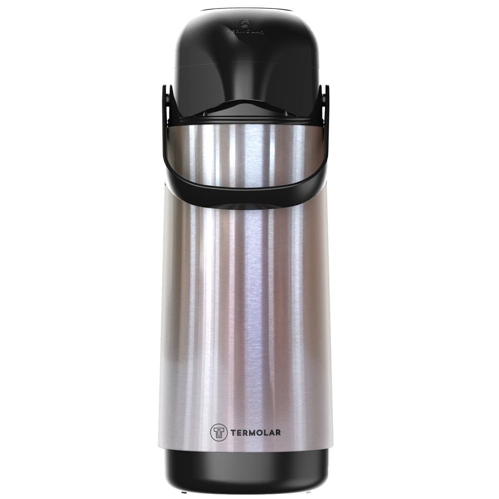 Garrafa Térmica 1 Litro Inox Café Chá Leite Quente e Frio Termolar