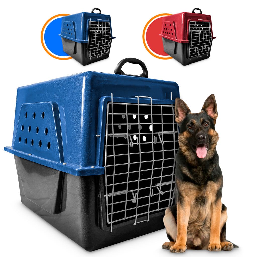 Caixa de Transporte Super Reforçada Para Cachorro Porte Grande Thor N5