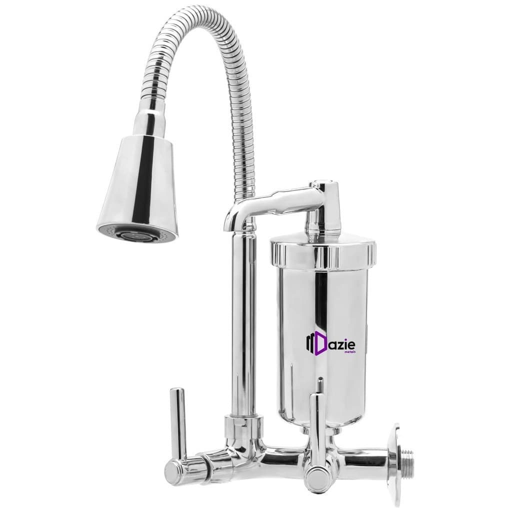 Torneira Filtro Gourmet Flexível Parede Cone RF