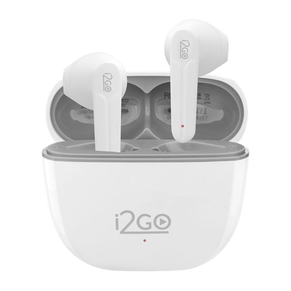 Fone de Ouvido Bluetooth Sem Fio TWS Air Sound 400 i2GO Até 20h Bateria