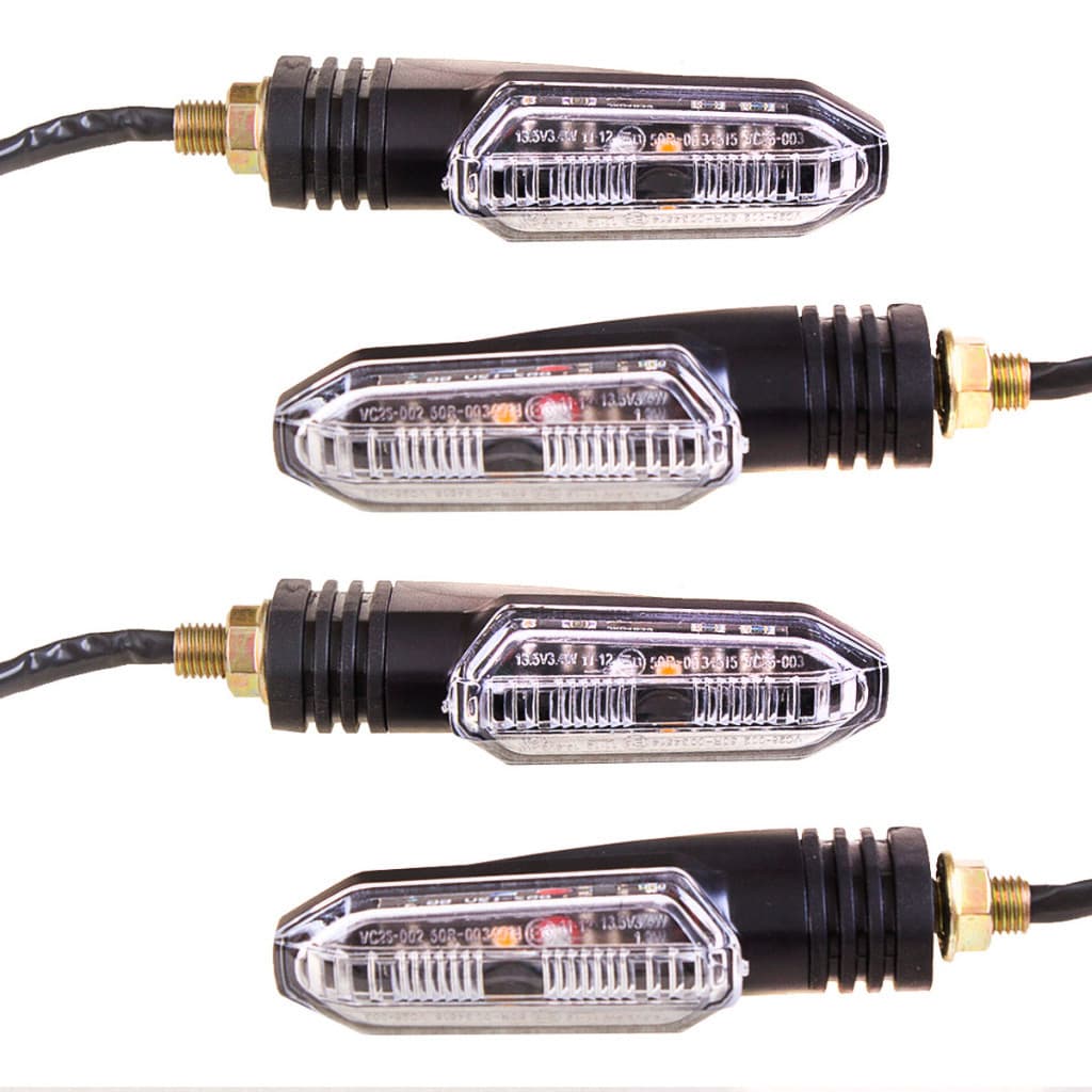 Kit 4 Pisca Led Modelo Cb 250f Twister Universal Rele Integrado