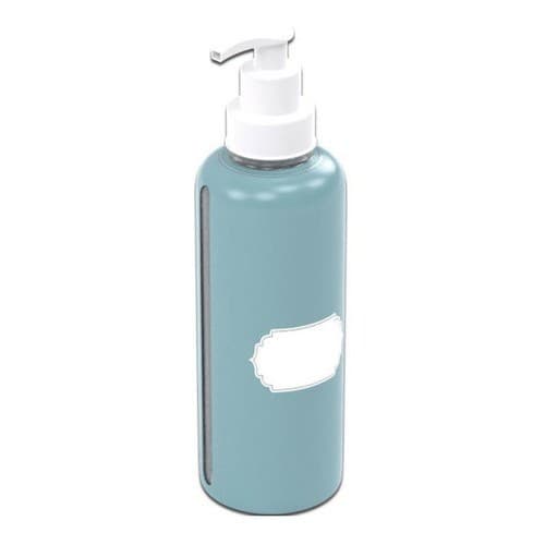 Porta Alcool Gel Plástico Decorado Para Escrever 480ml Plasu