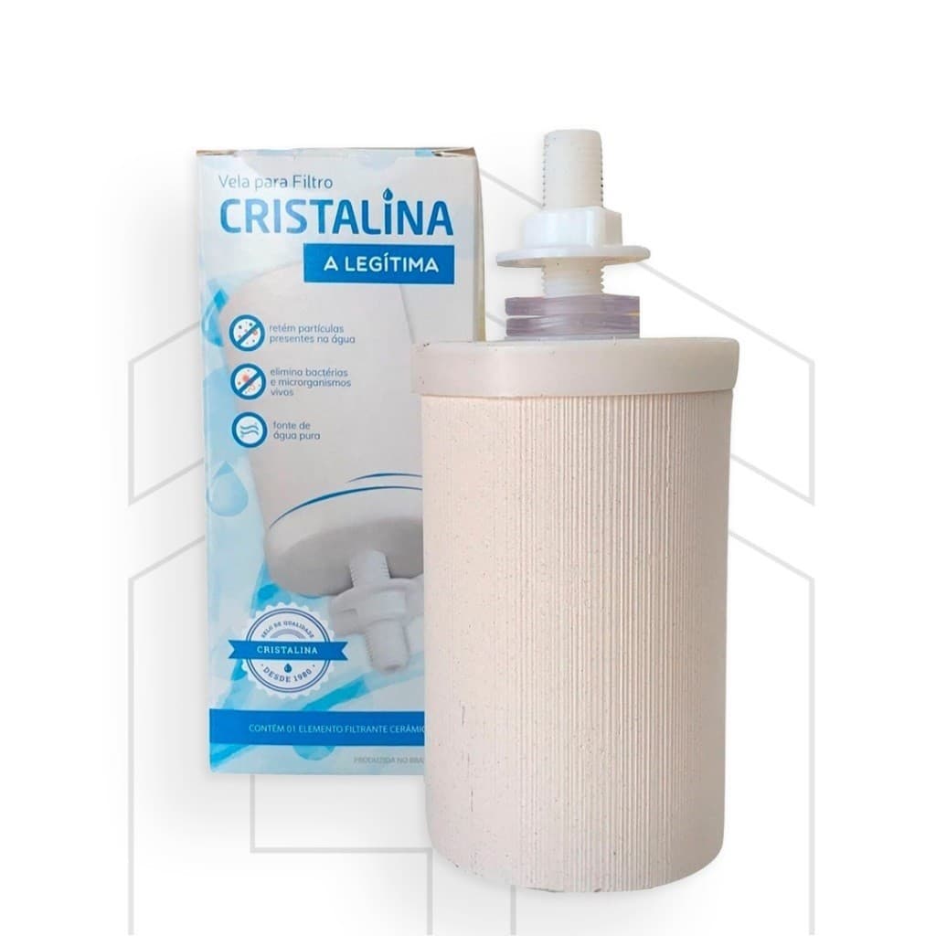 Vela P/ Filtro De Barro Cristalina