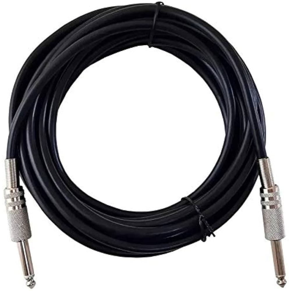 Cabo P10 Mono Macho X P10 Mono Macho Guitarra 5m 15.12.009