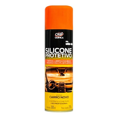 Silicone Spray Painel Canaletas Dos Vidros Frizos -orbi