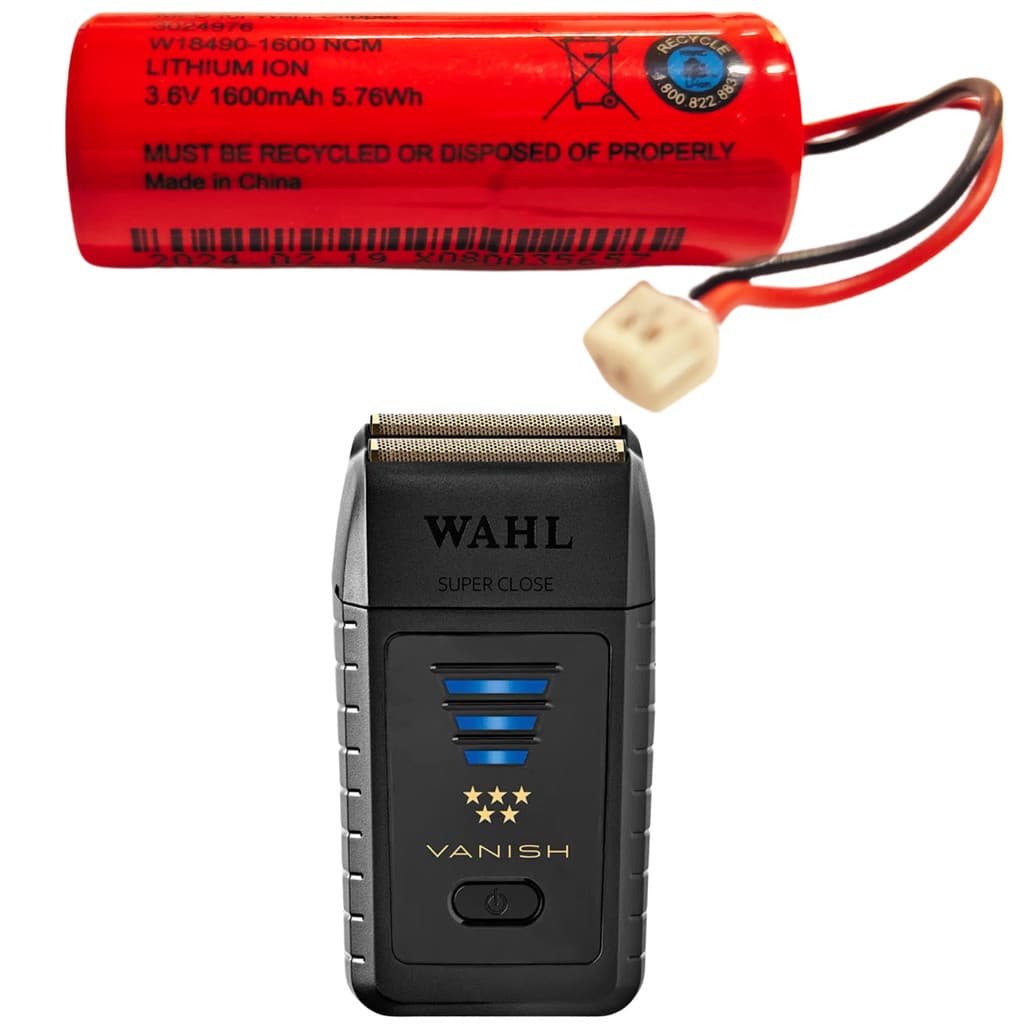 Bateria Wahl De Reposição Para Shaver Wahl Vanish Original Nova