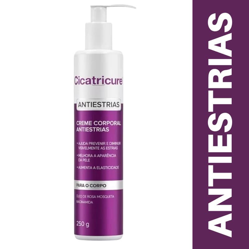 Cicatricure Creme Corporal Cicatricure Antiestrias 250g