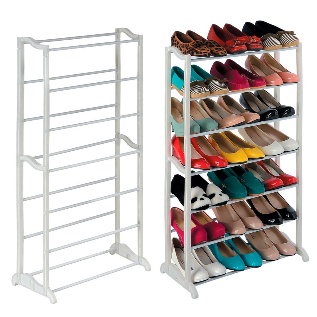 Sapateira Vertical até 21 Pares 7 Prateleira Organizador