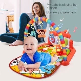 Tapete de atividades bebê /Tapete Infantil Com Pedal De Música Piano/Para Bebê De 0-24 Mes