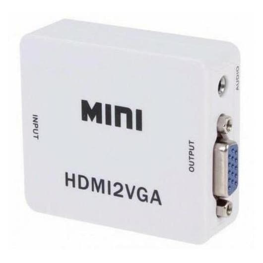 Mini Conversor Hd Vídeo Hdmi X Vga Hdmi2Vga Hdmi Para Vga