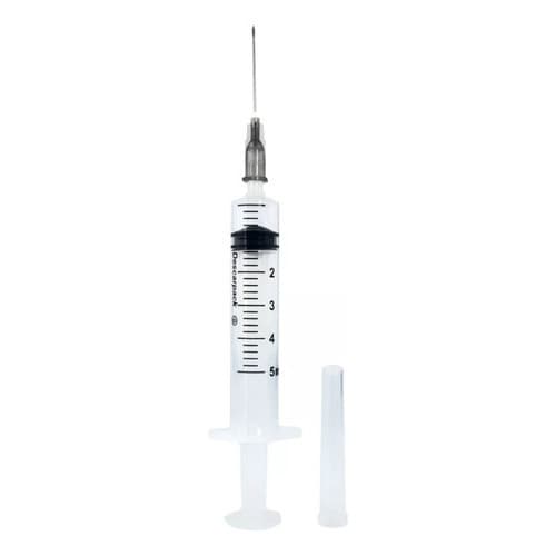Seringa 5ml Com Agulha Slip 25x07 Descarpack 100und