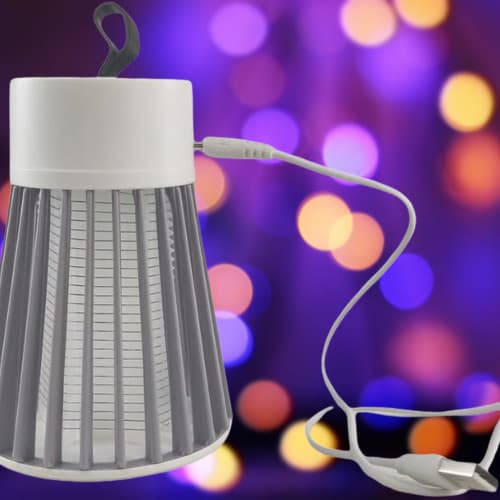 LUMINÁRIA ABAJUR MATA MOSQUITO / PERNILONGO ULTRA VIOLETA COOLER