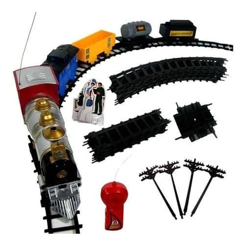 Locomotiva Expresso ii Com Som Farol 8000 - Braskit