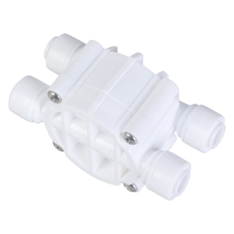 KIN 1 Válvulas De Desligamento Automático De 4 Vias Push-Fitting Polegadas Com Acessórios De Conexão Rápida Para Purific