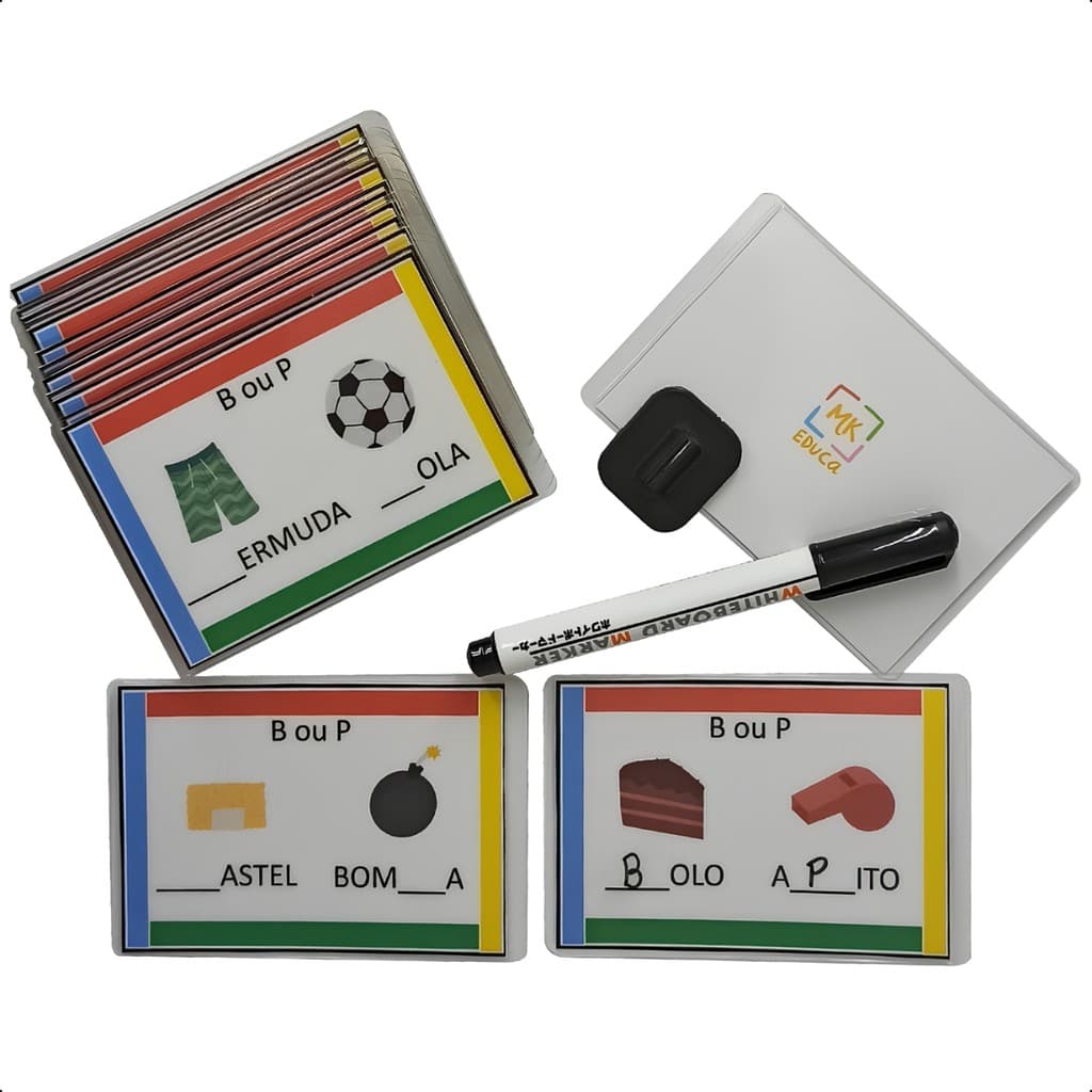 Jogo Pedagógico Complete A Palavra É Com B Ou P?