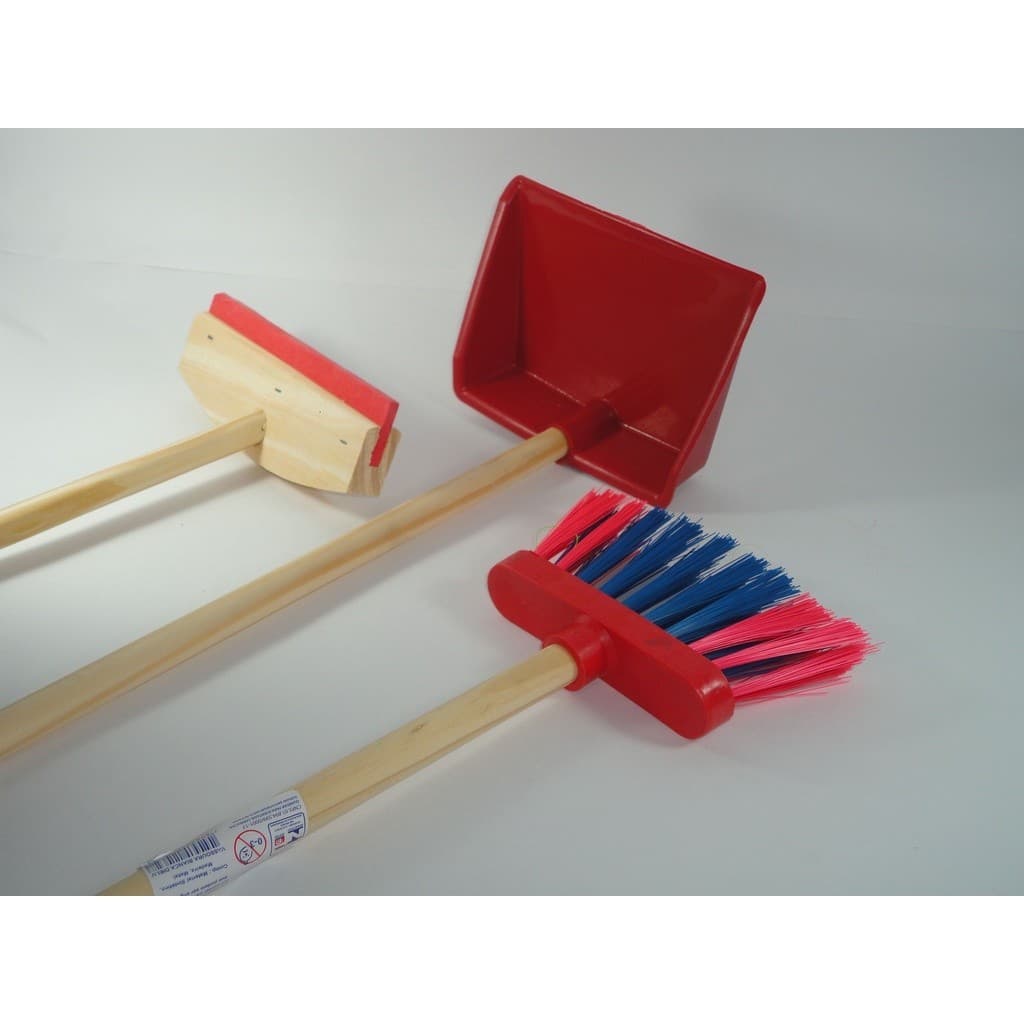 Kit Infantil 3 Peças Vassourinha, Pazinha E Rodinho