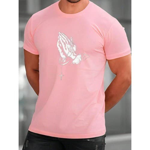 Camiseta Masculina Terço Camisa premium religiosa  varias cores