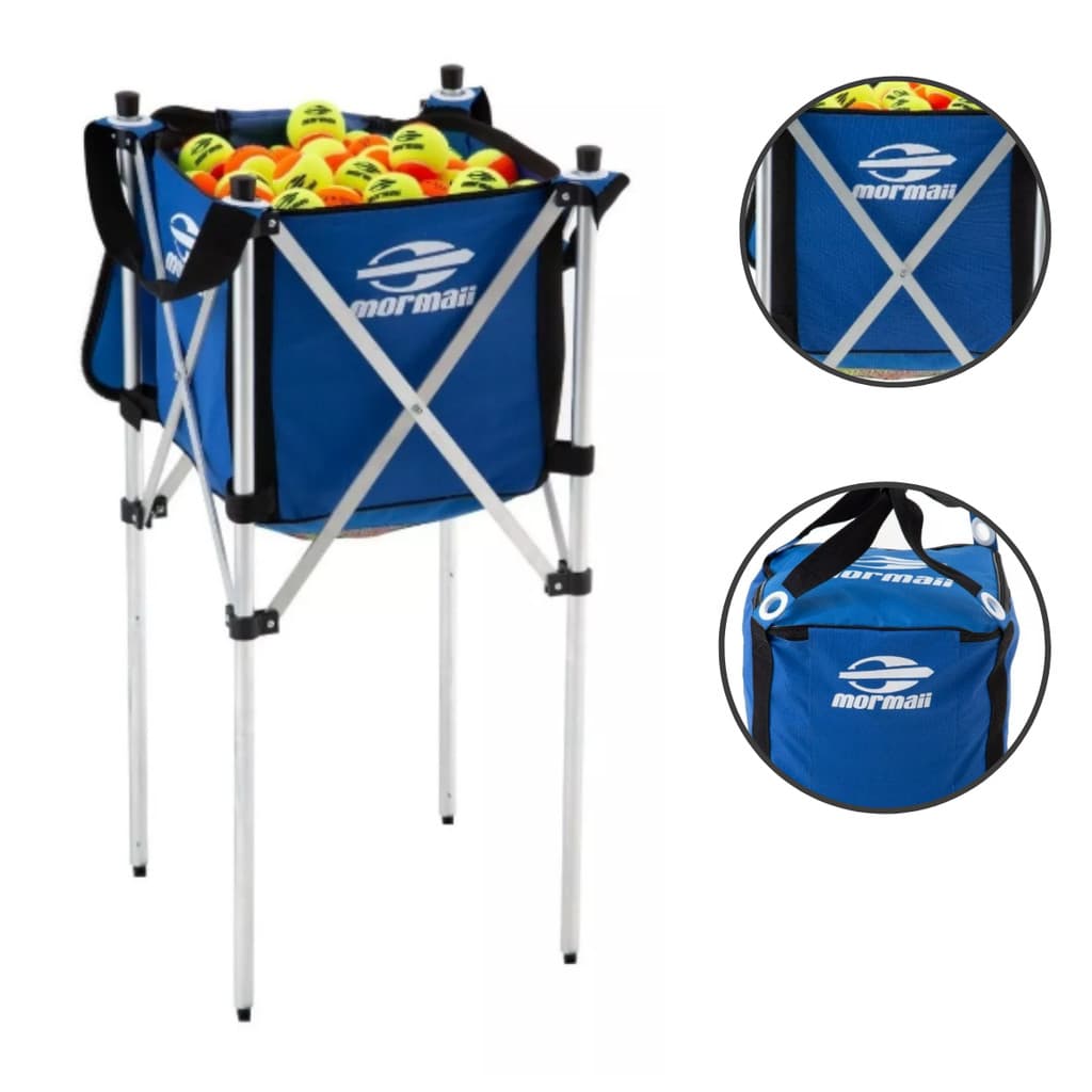 Carrinho Cesto Bolsa Para Bola Bolinhas Beach Tênnis Mormaii