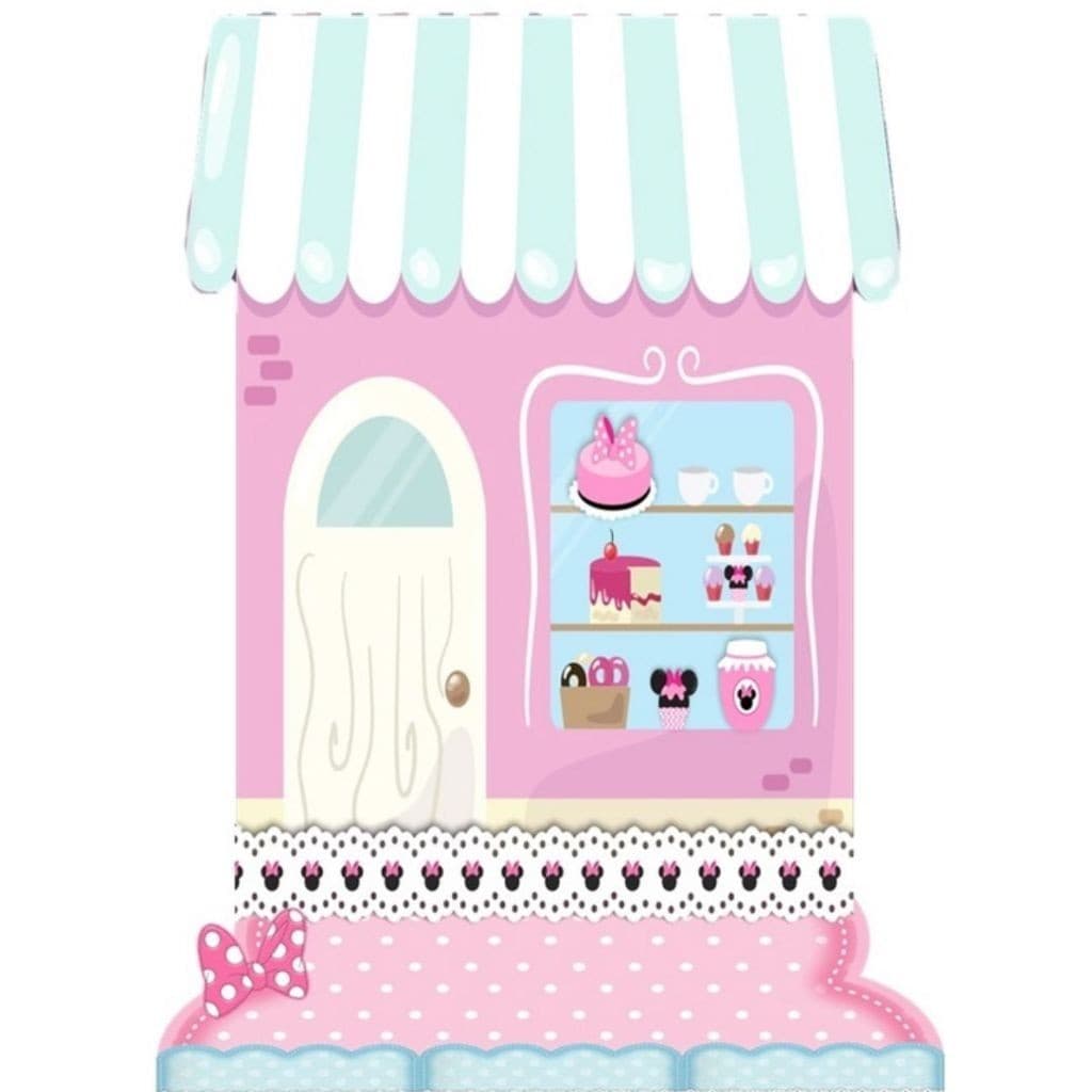 Display MDF de chão - Confeitaria Frente
