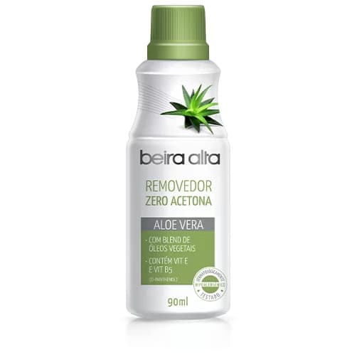 Beira Alta Removedor de Esmalte Zero Acetona Aloe Vera 90ml