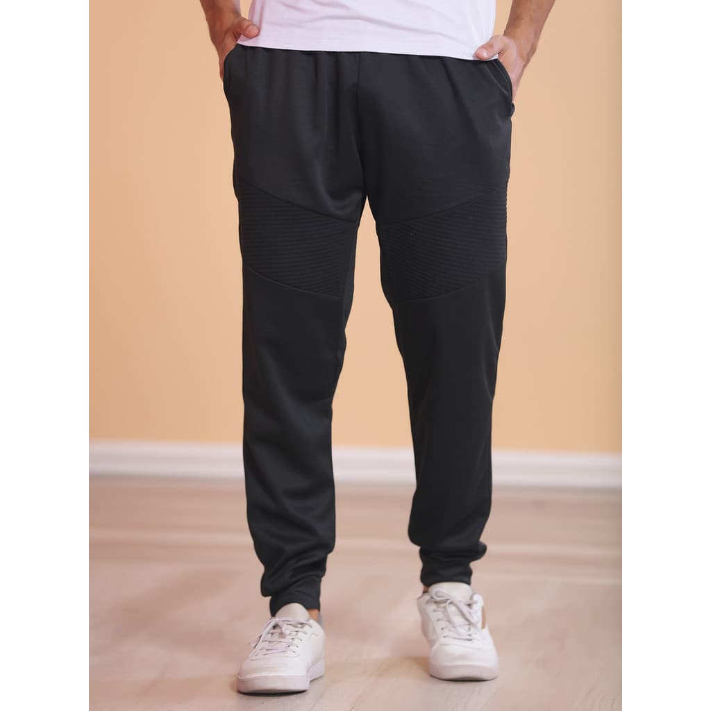 Calça Masculino Moletom Lisa Casual Treino Academia Bolsos Com elástico