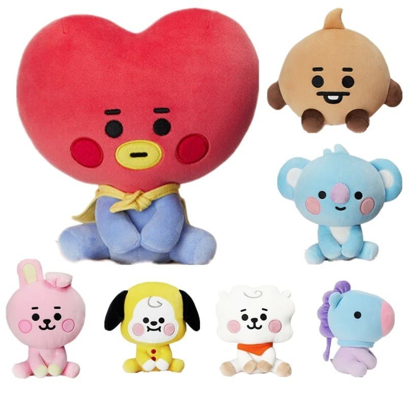 Bts Bangtan Meninos Boneca De Pelúcia Chaveiro De Pelúcia LWXZ