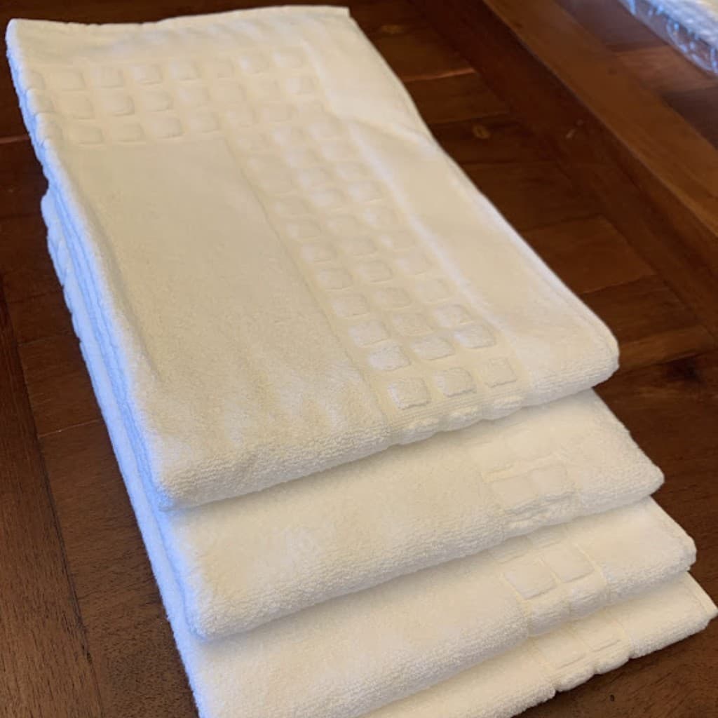 Kit 4 Toalhas de Piso Chão Teka Toronto Profiline 48x80 Algodão Alta Absorção Banheiro Hotel Pousada Airbnb
