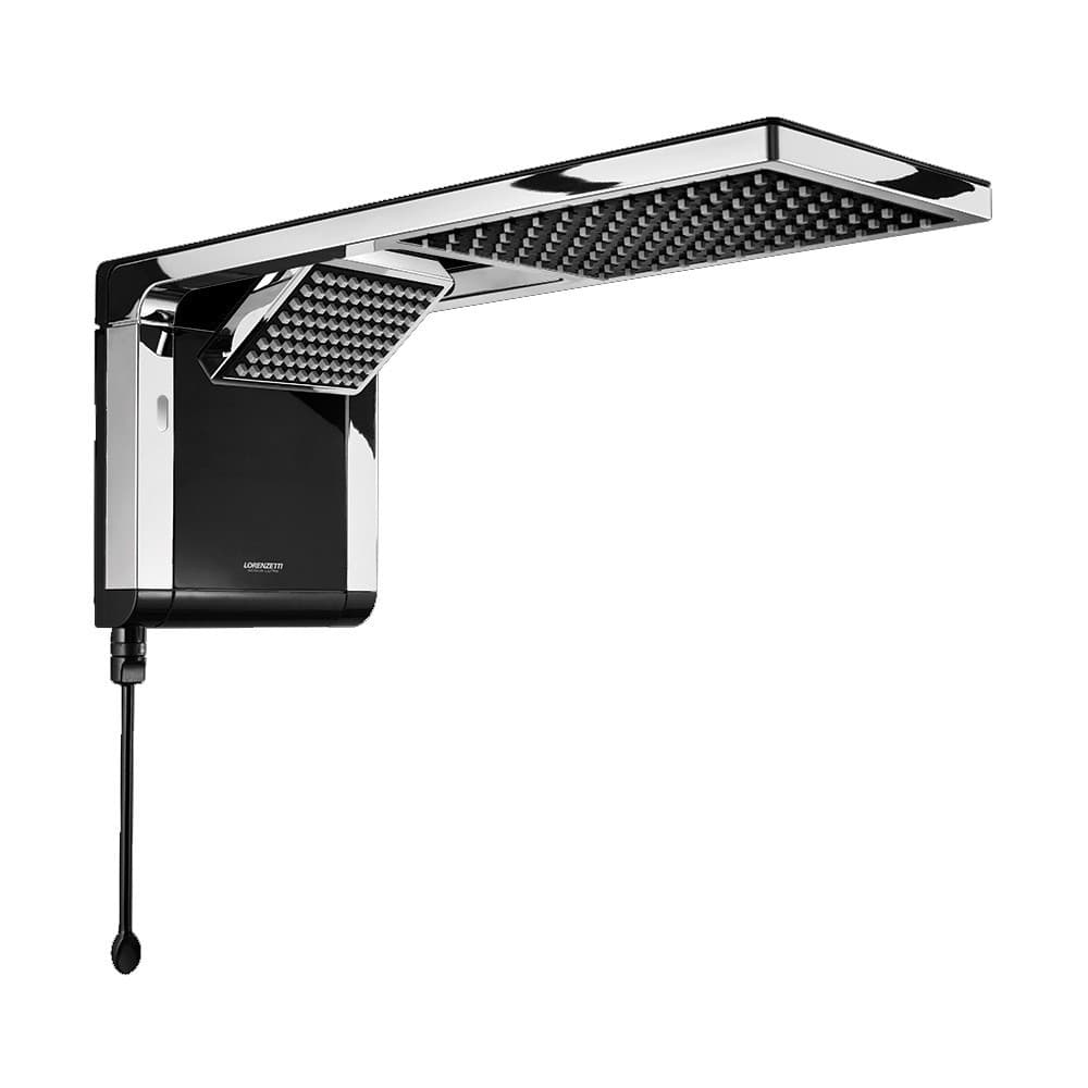 Chuveiro Lorenzetti Acqua Duo Preto e Cromo 6800w 220v