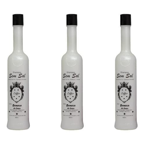 Kit Shampoo Sem Sal Boneca De Luxo Coiffer