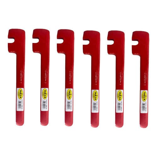 Chave Para Virar Ferro/ Estribo 5/8 Forjada Tarza 6un