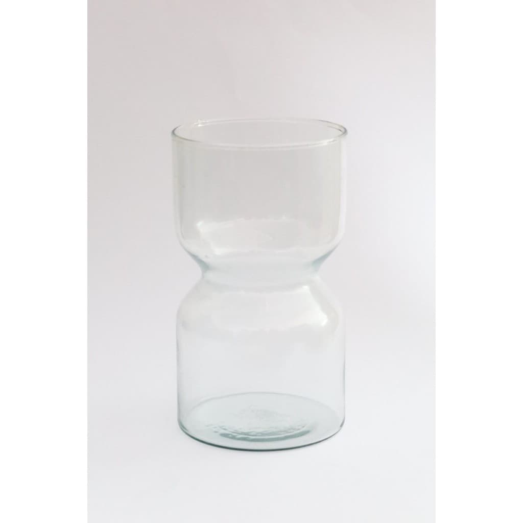 Vaso De Vidro Manaca Grande 22 Cm Flor Jardim Decoração