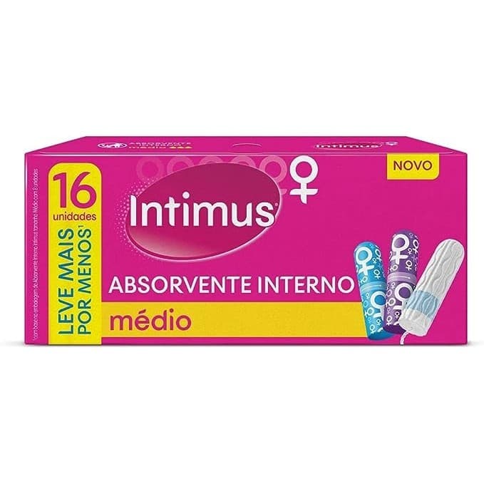 ABSORVENTE INTIMUS INTERNO MEDIO LEVE 16 PAGUE 15