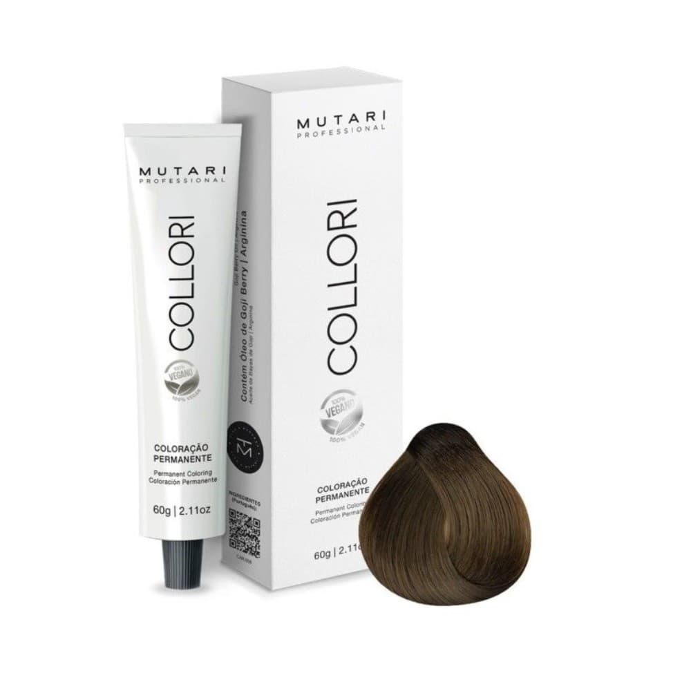 COLORAÇÃO PERMANENTE MUTARI 6.0 LOURO ESCURO 60G