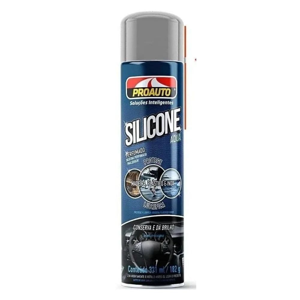 Silicone Spray Perfumando Aqua Limpa Protege Proauto 321ml