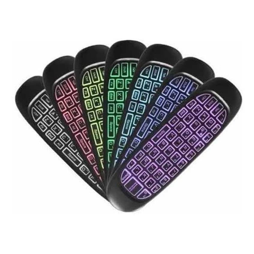 Mini Controle Teclado Air Mouse Wireless 2.4 GHZ (cod.0083)