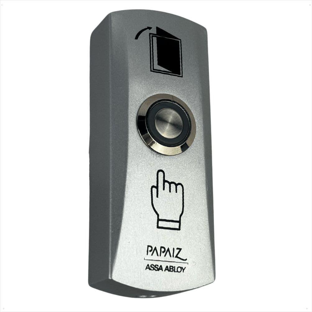 BOTOEIRA (NA) COM 01 BOTAO 1A CX METALICA SOBREPOR LED INOX