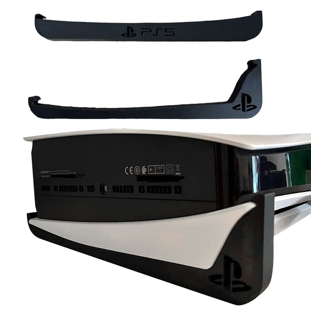 Base para PlayStation 5 Slim e Fat Suporte Horizontal modelo com Disco PS5
