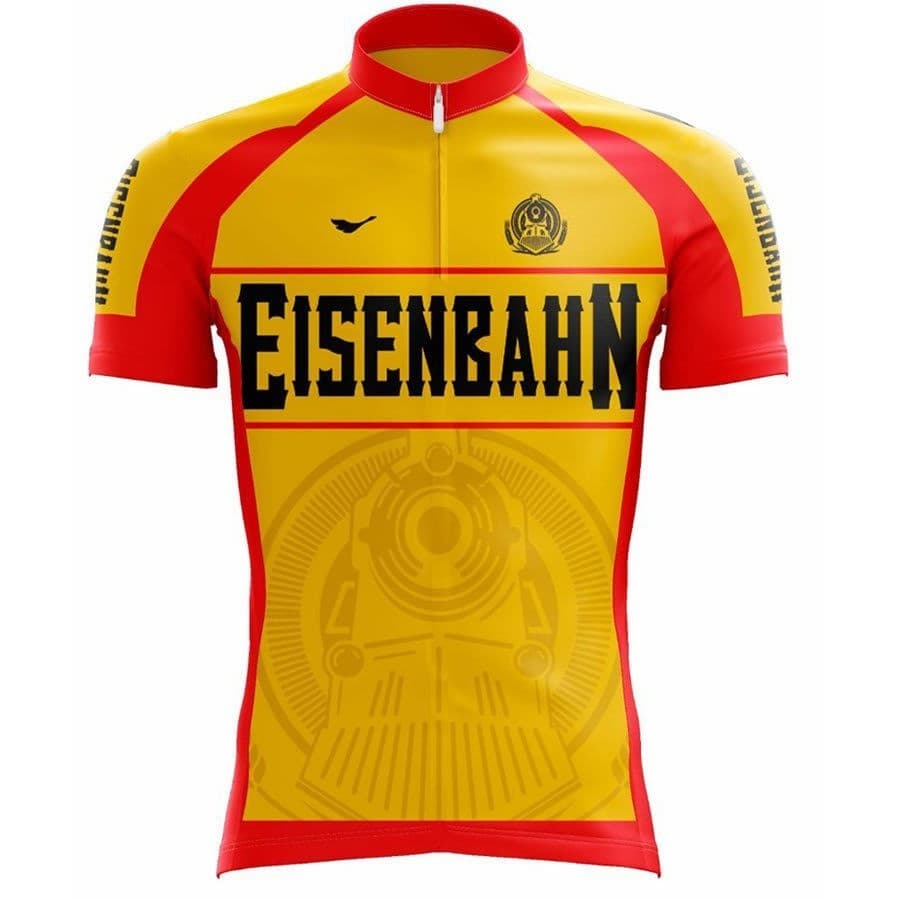CAMISA SCAPE EINSENBAHN AMARELA E VERMELHA