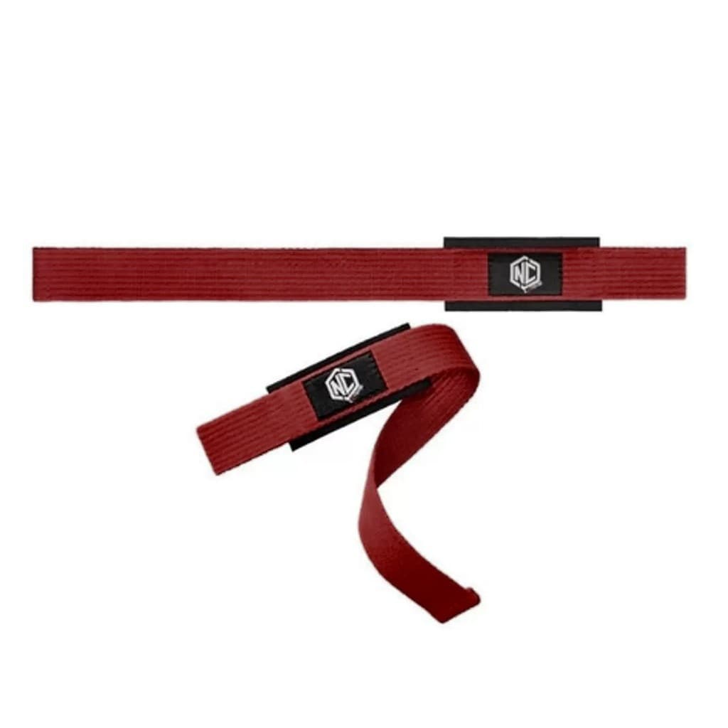 Thin Strap NC Extreme - LPO - Cross Training - Musculação - Vermelho Escuro (Par)
