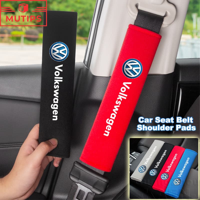 2 Pçs Volkswagen Cinto De Segurança Do Carro Almofada De Proteção De Ombro Capa De Para VW Polo T-Cross Gol Saveiro Nivu